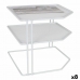 Estante Confortime Blanco Metal 23 x 23 x 20 cm Organizador (8 Unidades)