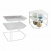 Etagère Confortime Blanc Métal 23 x 23 x 20 cm Organisateur (8 Unités)