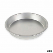 Moule à flan Quttin Cherry 6 Unités Acier au carbone 26,5 x 18,5 x 3 cm (12  Unités)