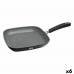 Gladde Grillpan Quttin Grand Chef 3 mm (6 Stuks)