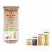 Stiklainis Quttin Bamboo Borosilikatinis stiklas Silikoninis 1,25 L 10,2 x 22,8 cm (12 vnt.) (9,5 x 21 cm)