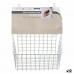 Multi-purpose basket Confortime Aluminium 7,5 x 12,5 x 24,5 cm (12 Units)