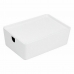 Stackable Organising Box Confortime With lid 26 x 17,5 x 8,5 cm (10 Units)