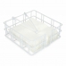 Napkin holder Confortime White 18 x 18 x 6,5 cm (12 Units)