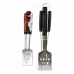 Utensilios para barbacoas BBQ Black Algon 104748 3 Piezas (6 Unidades)