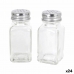 Salt and pepper set Anna 107462 2 Pieces 8,5 x 4,5 x 10 cm (24 Units)