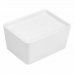 Opstapelbare opbergbox Confortime Met deksel 17,5 x 13 x 8,5 cm (12 Stuks)