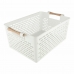 Cesta Multiusos Confortime Madeira 37 x 23 x 15 cm (18 Unidades)