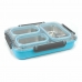 Lunch box ThermoSport Thermosport Steel Plastic 27,5 x 20 x 6 cm Thermal (6 Units)