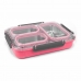 Pojemnik na Lunch ThermoSport Thermosport Stal Plastikowy 27,5 x 20 x 6 cm Termiczna (6 Sztuk)