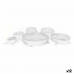 Set Privilege Capace Silicon Transparent (12 Unități) (6 pcs)