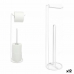 Toiletpapirholder Confortime Hvid 15 x 15 x 54 cm (12 enheder)