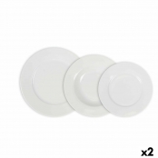 XLNB Vajilla Completa Moderna 4~12 Personas - Juegos Platos De Porcelana  Chino - Cuencos De Cereales, Platos De Postre, Platos Hondo, Compatible con  Lavavajillas Y Microondas,18 Pieces : : Hogar y Cocina