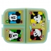Кутия за Обяд с Отделения Mickey Mouse Fun-Tastic полипропилен 22 x 14 x 6 cm 19,5 x 16,5 x 6,7 cm