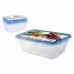 Conjunto de Lancheiras Privilege 49787 Retangular 750 ml 18 x 12 x 6 cm (24 Unidades) (9 pcs)