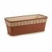 Självvattnande planter Stefanplast Orfeo Terrakota n Plast 18 x 17 x 49 cm (12 antal)