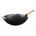 Patelnia Wok Secret de Gourmet Czarny Stal nierdzewna Ø 35 cm