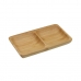 Snackdienblad Versa Bamboe 10 x 2 x 17,5 cm