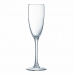 Champagne glass Arcoroc Vina Transparent Glass 6 Units (19 cl)