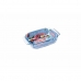 Fuente para Horno Pyrex 228B000/5640 Transparente Vidrio 22 x 13 x 5 cm