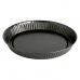 Molde para Tartas Quid Sweet Grey Negro Metal 32 x 3 cm