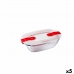 Герметичная коробочка для завтрака Pyrex Cook & Heat Прямоугольный 400 ml 17 x 10 x 5 cm Прозрачный Cтекло (5 штук)