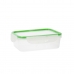 Lunchbox Quid Greenery 1,4 L Transparant Plastic (Pack 4x)