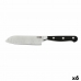 Nóż Santoku Quid Professional Inox Chef Black Czarny Metal (13 cm) (Pack 10x)