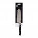 Santokuveitsi Quid Professional Inox Chef Black Musta Metalli (13 cm) (Pack 10x)