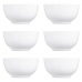 Set met koppen voor consommé Luminarc Diwali Wit 14,5 cm (6 Onderdelen) (6 pcs)