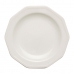 Prato de Sobremesa Churchill Artic Cerâmica Branco servies (Ø 20,5 cm) (6 Unidades)