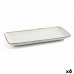 Serveringsfat Ariane Terra Rektangulær Keramikk Beige (28 x 14 cm) (6 enheter)