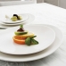 Flat plate Ariane Coupe Ceramic White (Ø 31 cm) (6 Units)