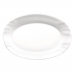 Køkkenspringvand Bormioli Rocco Ebro Oval Hvid Glas (22 cm) (24 enheder)
