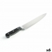 Chef's knife Quid Professional Inox Chef Black Černý Kov 25 cm (Pack 6x)