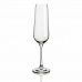 Champagne glass Belia Bohemia Transparent Glass 6 Units (20 cl)