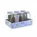 Βάζο Quid Moss Γκρι Γυαλί 1 L (Pack 6x)