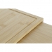 Πίνακας κοπής DKD Home Decor Φυσικό Bamboo Αλουμίνιο 35 x 25 x 3 cm