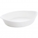 Pasniegšanas Plate Luminarc Smart Cuisine Ovāls Balts Stikls 28 x 17 cm (6 gb.)