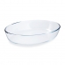 Vas pentru Cuptor Pyrex Classic Vidrio Transparent Sticlă Oval 30 x 21 x 7 cm (4 Unități)