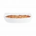 Kemencés ételeknek való tartó Luminarc Smart Cuisine Fehér Üveg 34 x 25 cm (34 x 25 cm)