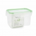 Lunchbox hermetisch Quid Greenery 1,8 L Durchsichtig Kunststoff (Pack 4x)