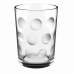 Glass Quid Urban Circles Transparent Glass (36 cl) (Pack 6x)