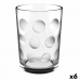 Glas Quid Urban Circles Gennemsigtig Glas (36 cl) (Pack 6x)