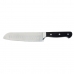 Coltello Santoku Quid Professional Inox Chef Black Nero Metallo (Pack 6x)