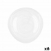 Piatto da pranzo Quid Boreal Bianco Vetro Ø 30 cm (6 Unità) (Pack 6x)