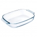 Servingsfat Pyrex Classic Rektangulär Transparent Glas 35 x 23 cm (6 antal)