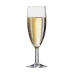 Champagneglas Arcoroc Gennemsigtig Glas 12 enheder (17 CL)