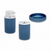 Set da Bagno Berilo 3318-5 Azzurro Plastica (12 Unità)