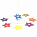 Wineglass Identifier Koala Star Plastic Multicolour 8 Pieces (12,8 x 5 x 13,7 cm)